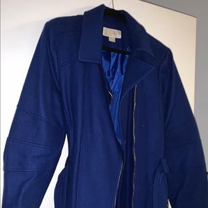 Cobalt Blue Michael Kors Coat NWT